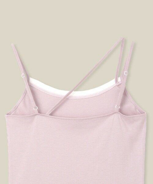 ROPE' / ロペ キャミソール・チューブトップ | 【WEB・一部店舗限定】【接触冷感/UVカット】前後2WAY チュールコンビアシメキャミソール | 詳細13