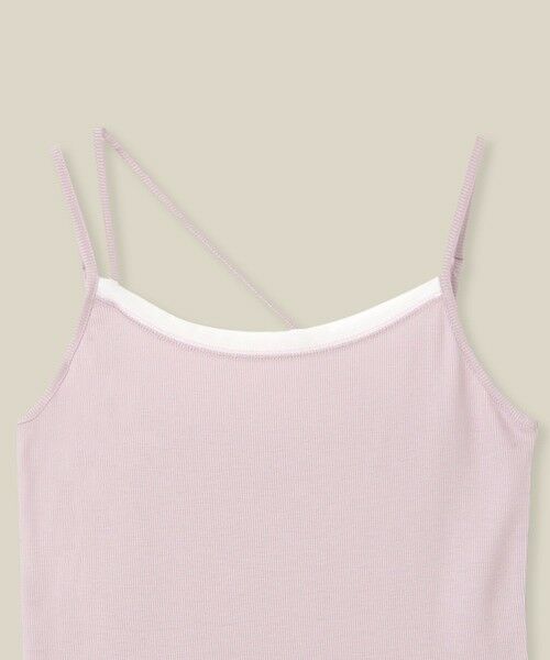 ROPE' / ロペ キャミソール・チューブトップ | 【WEB・一部店舗限定】【接触冷感/UVカット】前後2WAY チュールコンビアシメキャミソール | 詳細15