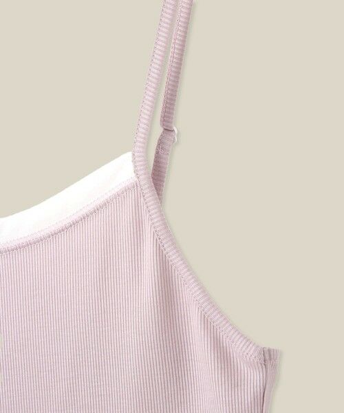 ROPE' / ロペ キャミソール・チューブトップ | 【WEB・一部店舗限定】【接触冷感/UVカット】前後2WAY チュールコンビアシメキャミソール | 詳細17