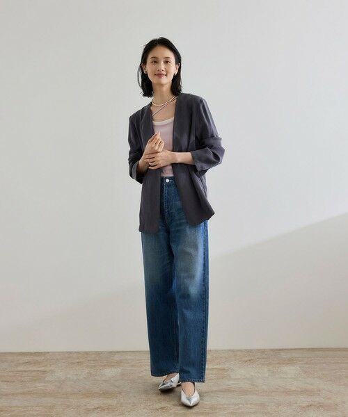 ROPE' / ロペ キャミソール・チューブトップ | 【WEB・一部店舗限定】【接触冷感/UVカット】前後2WAY チュールコンビアシメキャミソール | 詳細2