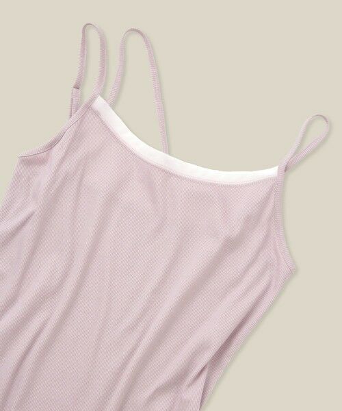 ROPE' / ロペ キャミソール・チューブトップ | 【WEB・一部店舗限定】【接触冷感/UVカット】前後2WAY チュールコンビアシメキャミソール | 詳細19