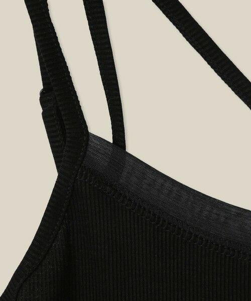 ROPE' / ロペ キャミソール・チューブトップ | 【WEB・一部店舗限定】【接触冷感/UVカット】前後2WAY チュールコンビアシメキャミソール | 詳細23
