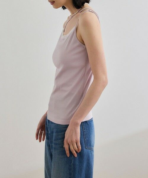 ROPE' / ロペ キャミソール・チューブトップ | 【WEB・一部店舗限定】【接触冷感/UVカット】前後2WAY チュールコンビアシメキャミソール | 詳細4