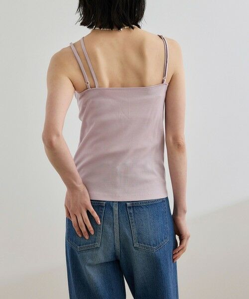 ROPE' / ロペ キャミソール・チューブトップ | 【WEB・一部店舗限定】【接触冷感/UVカット】前後2WAY チュールコンビアシメキャミソール | 詳細5