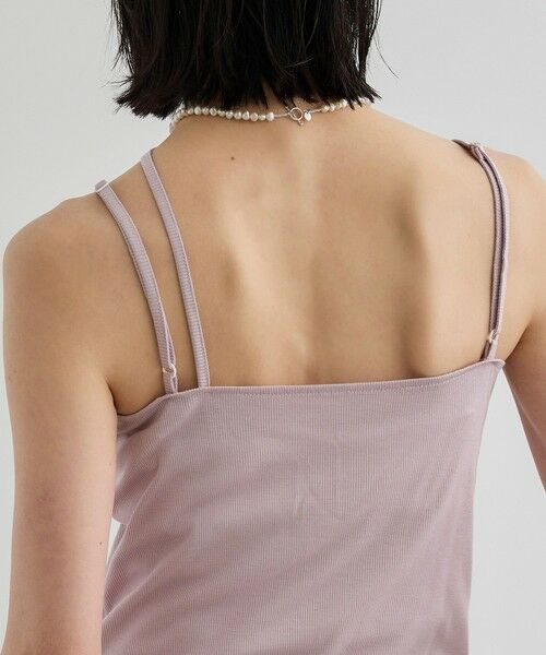 ROPE' / ロペ キャミソール・チューブトップ | 【WEB・一部店舗限定】【接触冷感/UVカット】前後2WAY チュールコンビアシメキャミソール | 詳細6