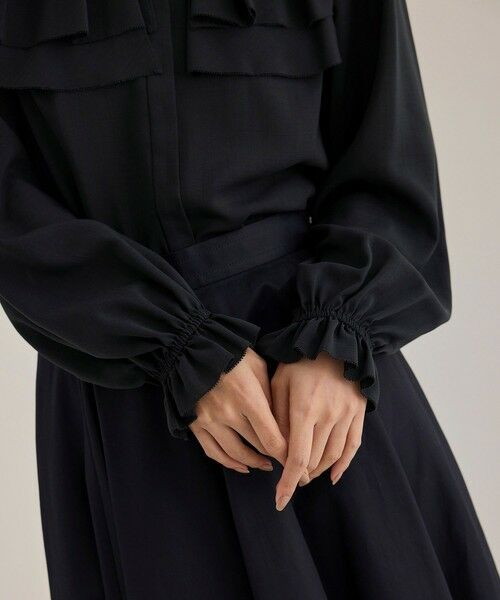 ROPE' / ロペ シャツ・ブラウス（半袖以外） | 【洗える】ダブルヨークギャザーブラウス | 詳細21