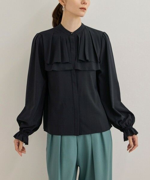 ROPE' / ロペ シャツ・ブラウス（半袖以外） | 【洗える】ダブルヨークギャザーブラウス | 詳細22