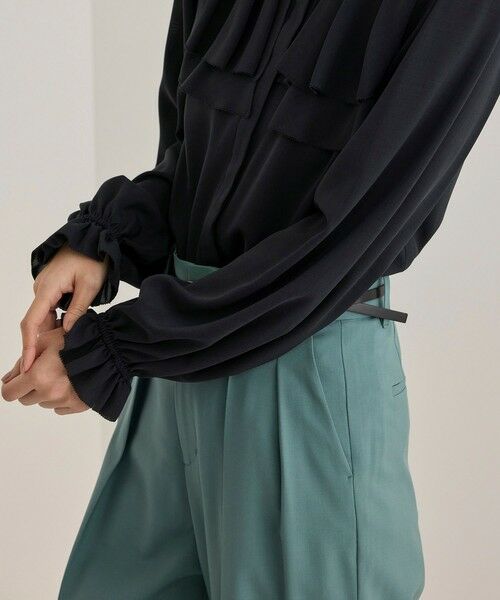 ROPE' / ロペ シャツ・ブラウス（半袖以外） | 【洗える】ダブルヨークギャザーブラウス | 詳細6