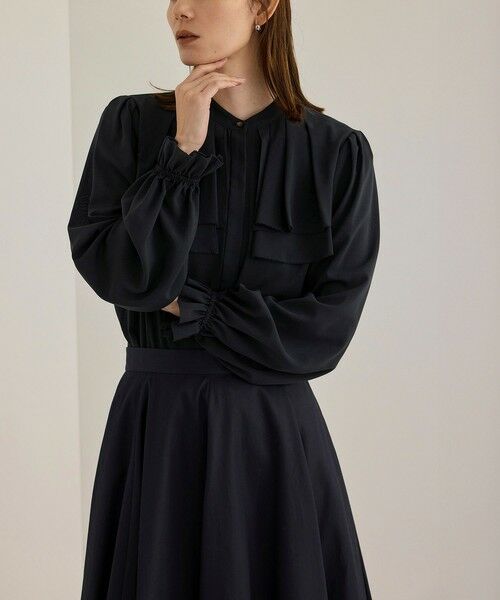 ROPE' / ロペ シャツ・ブラウス（半袖以外） | 【洗える】ダブルヨークギャザーブラウス | 詳細8