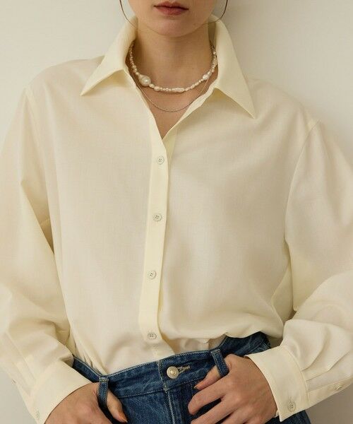 ROPE' / ロペ シャツ・ブラウス | ファンクションオーバーシャツ | 詳細4