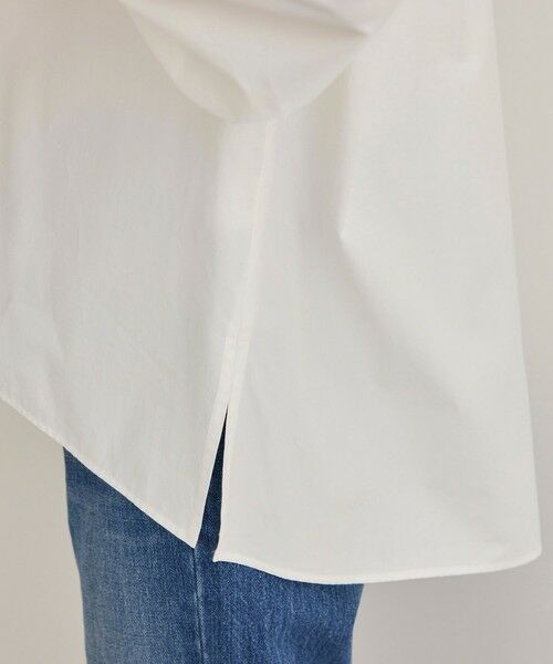 ROPE' / ロペ シャツ・ブラウス（半袖以外） | シルク混タイプライタースタンドフリルブラウス | 詳細22