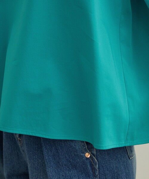 ROPE' / ロペ シャツ・ブラウス（半袖以外） | 【洗える】コットンサテンオフショルダーブラウス | 詳細21