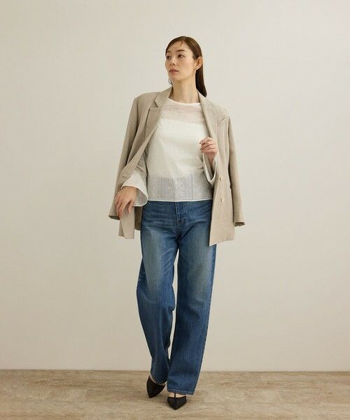 ROPE' / ロペ シャツ・ブラウス（半袖以外） | コットンエンブロイダリーレース刺繍ブラウス | 詳細16