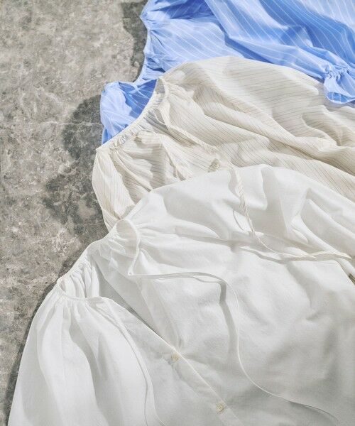 ROPE' / ロペ シャツ・ブラウス | 【洗える】タイプライターハーフスリーブブラウス/お仕事・通勤対応 | 詳細27