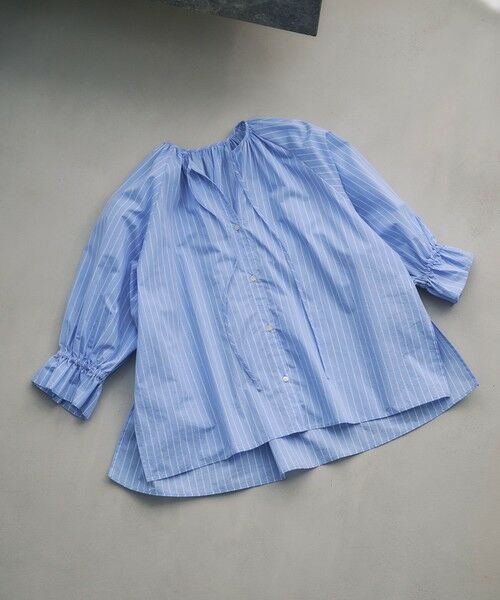 ROPE' / ロペ シャツ・ブラウス | 【洗える】タイプライターハーフスリーブブラウス/お仕事・通勤対応 | 詳細28