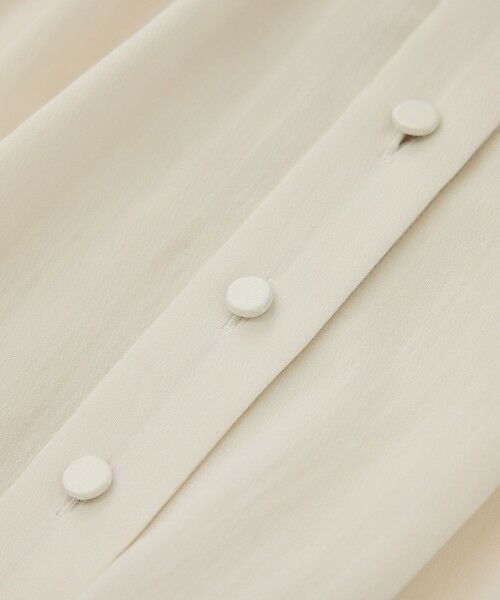 ROPE' / ロペ シャツ・ブラウス | 【洗える】フェイディドフラワープリント・無地ブラウス | 詳細27