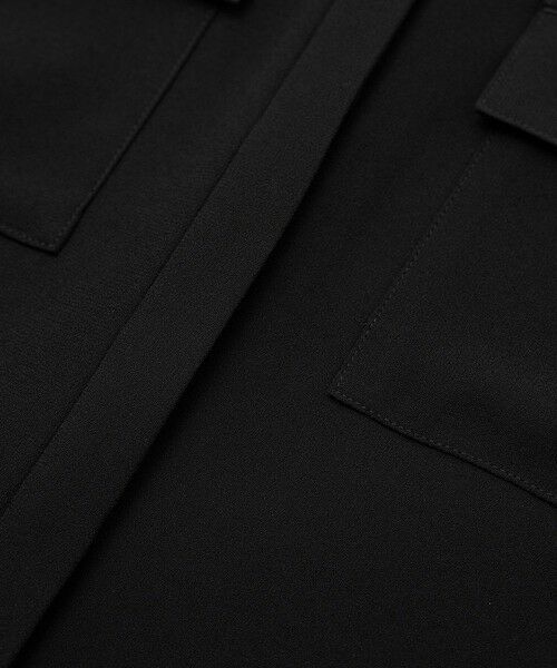 ROPE' / ロペ シャツ・ブラウス | 【洗える・カセット服】バックサテンフラップブラウス/お仕事・通勤・セットアップ対応【ドラマ着用】 | 詳細26