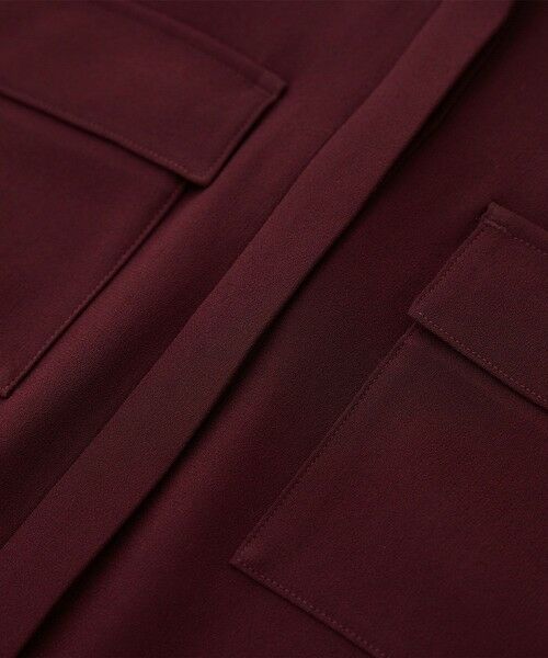 ROPE' / ロペ シャツ・ブラウス | 【洗える・カセット服】バックサテンフラップブラウス/お仕事・通勤・セットアップ対応【ドラマ着用】 | 詳細27