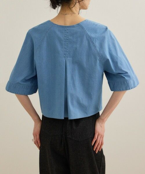 ROPE' / ロペ シャツ・ブラウス | カーディ半袖ブラウス/洗える | 詳細13
