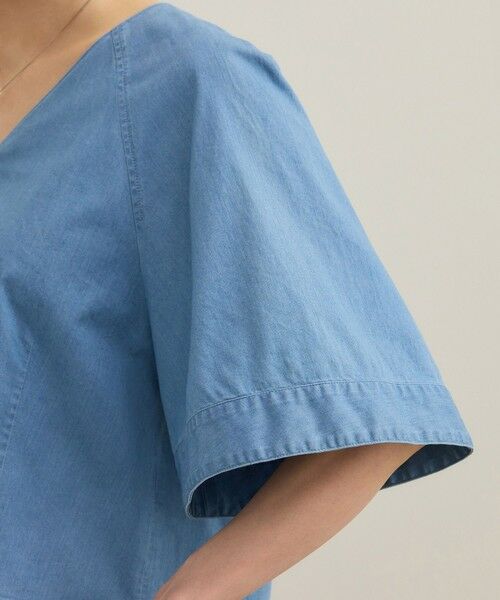 ROPE' / ロペ シャツ・ブラウス | カーディ半袖ブラウス/洗える | 詳細15