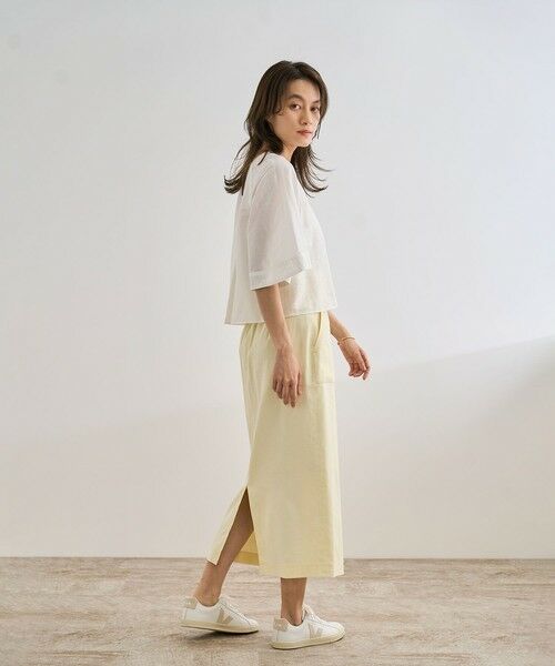 ROPE' / ロペ シャツ・ブラウス | カーディ半袖ブラウス/洗える | 詳細5