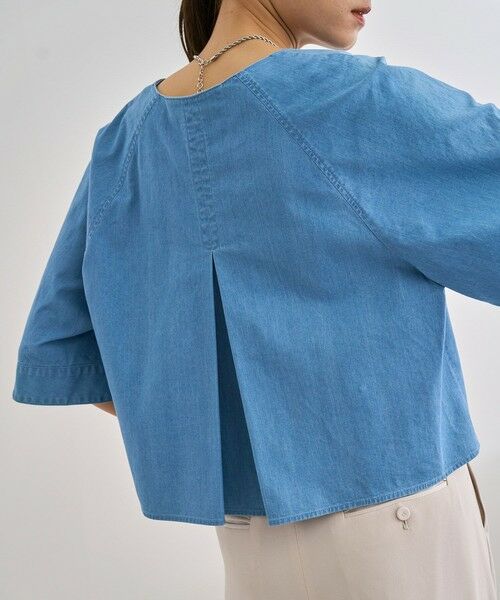 ROPE' / ロペ シャツ・ブラウス | カーディ半袖ブラウス/洗える | 詳細7
