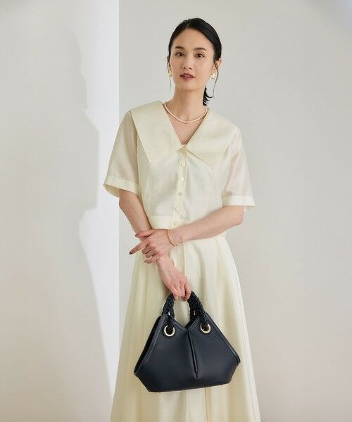 ROPE' / ロペ シャツ・ブラウス | 【洗える】シャイニーシアーブラウス/セットアップ対応 | 詳細19