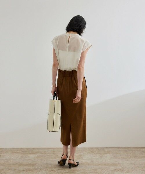 ROPE' / ロペ シャツ・ブラウス | 【洗える】サファリ シアーブラウス | 詳細14