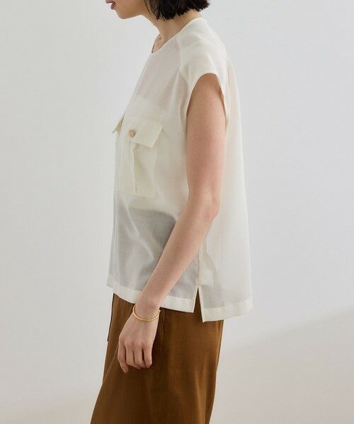 ROPE' / ロペ シャツ・ブラウス | 【洗える】サファリ シアーブラウス | 詳細19