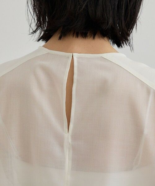 ROPE' / ロペ シャツ・ブラウス | 【洗える】サファリ シアーブラウス | 詳細21