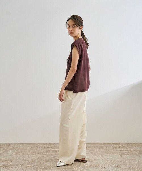 ROPE' / ロペ シャツ・ブラウス | 【洗える】サファリ シアーブラウス | 詳細6