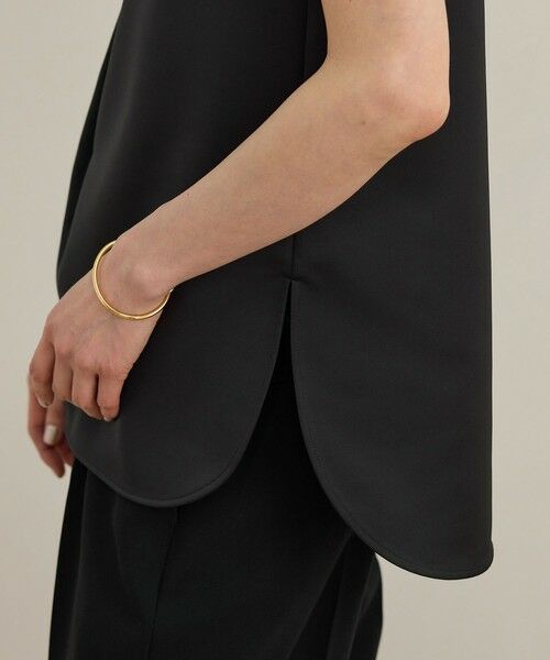 ROPE' / ロペ シャツ・ブラウス | サテンラッフルブラウス/洗える | 詳細20