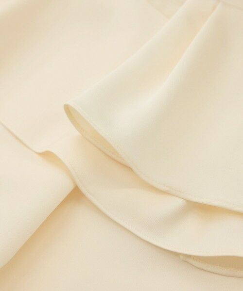 ROPE' / ロペ シャツ・ブラウス | サテンラッフルブラウス/洗える | 詳細22