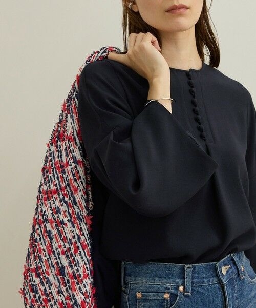 ROPE' / ロペ シャツ・ブラウス | 【洗える】ベルラインデザインブラウス/セットアップ対応 | 詳細4