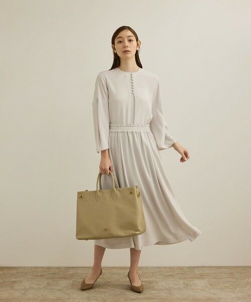 ROPE' / ロペ シャツ・ブラウス | 【洗える】ベルラインデザインブラウス/セットアップ対応 | 詳細7