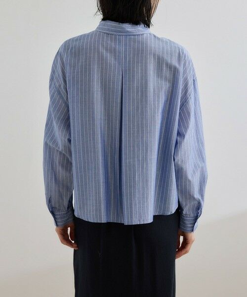 ROPE' / ロペ シャツ・ブラウス | 【洗える】コットンシアークロップドシャツブラウス | 詳細20