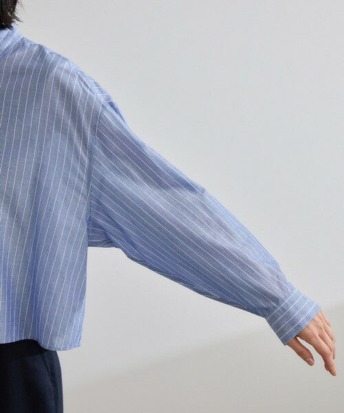 ROPE' / ロペ シャツ・ブラウス | 【洗える】コットンシアークロップドシャツブラウス | 詳細23