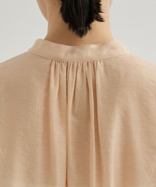 ROPE' / ロペ シャツ・ブラウス | 【洗える】キュプラシルク フレンチスリーブブラウス | 詳細14
