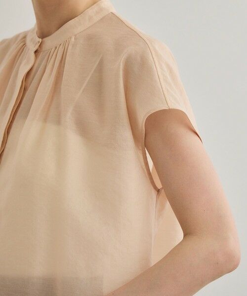 ROPE' / ロペ シャツ・ブラウス | 【洗える】キュプラシルク フレンチスリーブブラウス | 詳細17