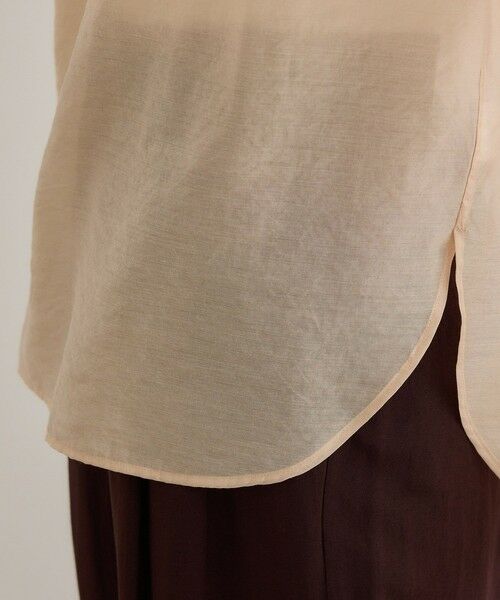 ROPE' / ロペ シャツ・ブラウス | 【洗える】キュプラシルク フレンチスリーブブラウス | 詳細18