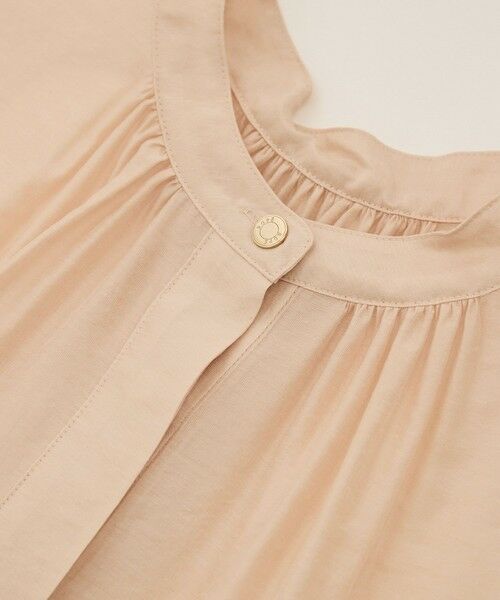 ROPE' / ロペ シャツ・ブラウス | 【洗える】キュプラシルク フレンチスリーブブラウス | 詳細19