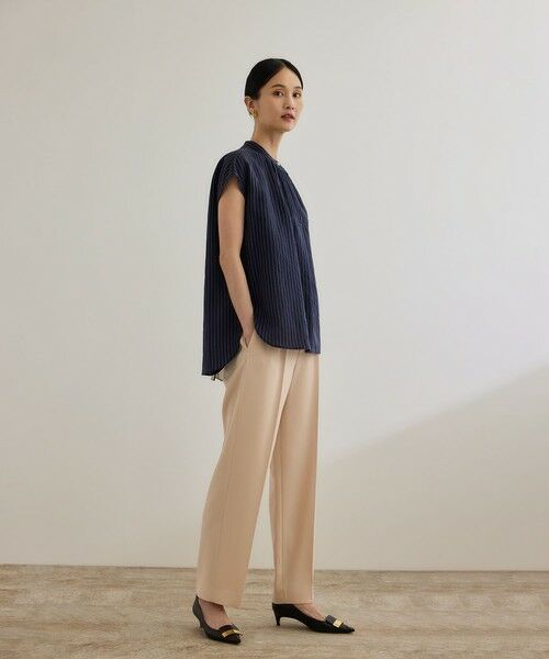 ROPE' / ロペ シャツ・ブラウス | 【洗える】キュプラシルク フレンチスリーブブラウス | 詳細24