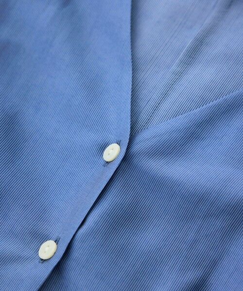 ROPE' / ロペ シャツ・ブラウス | 【洗える・羽織にもなる】Vネック5分袖パフスリーブブラウス | 詳細20