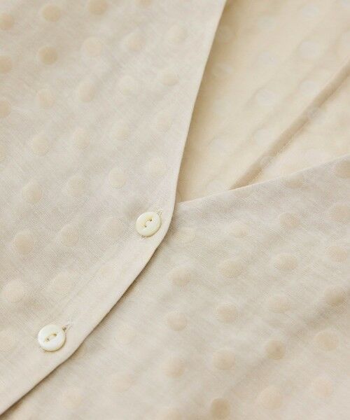 ROPE' / ロペ シャツ・ブラウス | 【洗える・羽織にもなる】Vネック5分袖パフスリーブブラウス | 詳細22