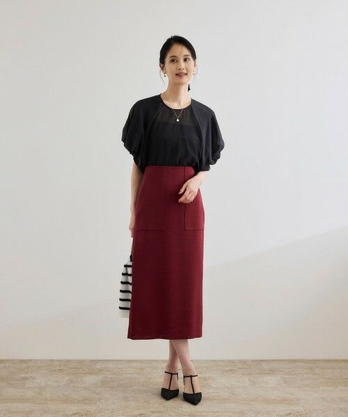 ROPE' / ロペ シャツ・ブラウス | 【洗える】コットンシルクブラウス/セットアップ対応 | 詳細14