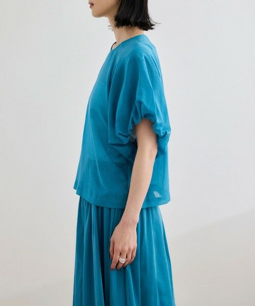 ROPE' / ロペ シャツ・ブラウス | 【洗える】コットンシルクブラウス/セットアップ対応 | 詳細18