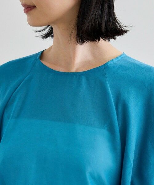 ROPE' / ロペ シャツ・ブラウス | 【洗える】コットンシルクブラウス/セットアップ対応 | 詳細21