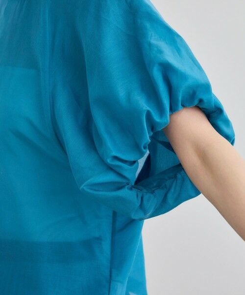 ROPE' / ロペ シャツ・ブラウス | 【洗える】コットンシルクブラウス/セットアップ対応 | 詳細22