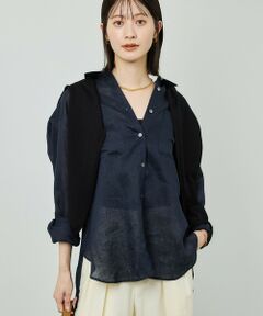 ROPE' / ロペ シャツ・ブラウス | ヨーロピアンリネンレギュラーシャツ/イージーケア