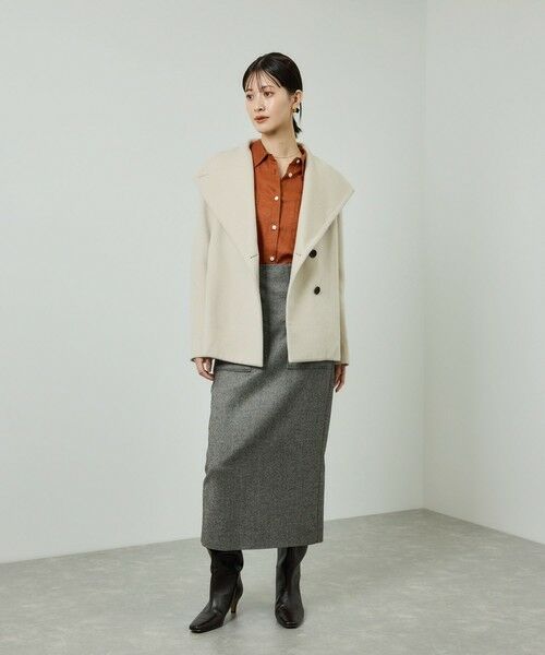 ROPE' / ロペ シャツ・ブラウス | ヨーロピアンリネンレギュラーシャツ/イージーケア | 詳細1